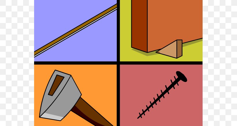 Inclined Plane Simple Machine Wedge Clip Art, PNG, 583x438px, Inclined Plane, Area, Cartoon, Cold Weapon, Diagram Download Free