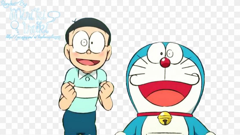 Nobita Nobi Doraemon Shizuka Minamoto Animation, PNG, 1280x720px, Watercolor, Cartoon, Flower, Frame, Heart Download Free