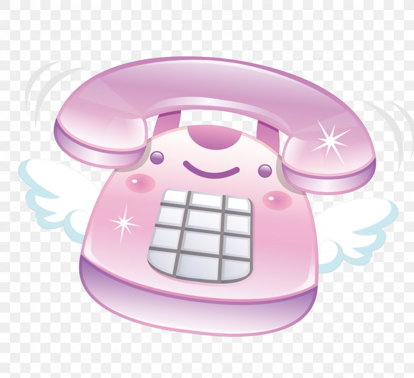 Pink Telephone Drawing, PNG, 1458x1335px, Pink, Animation, Cartoon, Drawing, Gratis Download Free