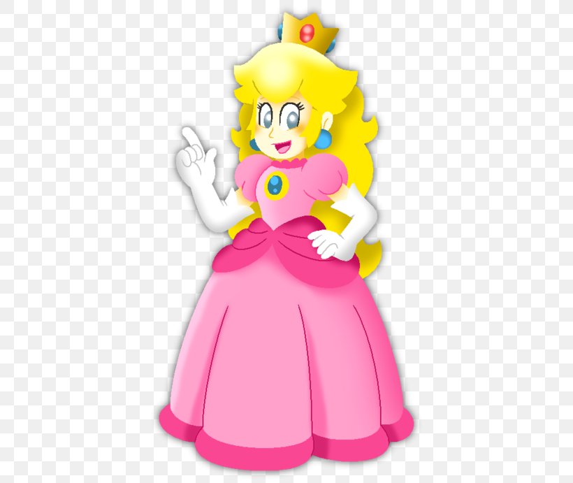Princess Peach Bowser Super Mario Galaxy, PNG, 400x691px, Princess Peach, Art, Bowser, Can Stock Photo, Cartoon Download Free