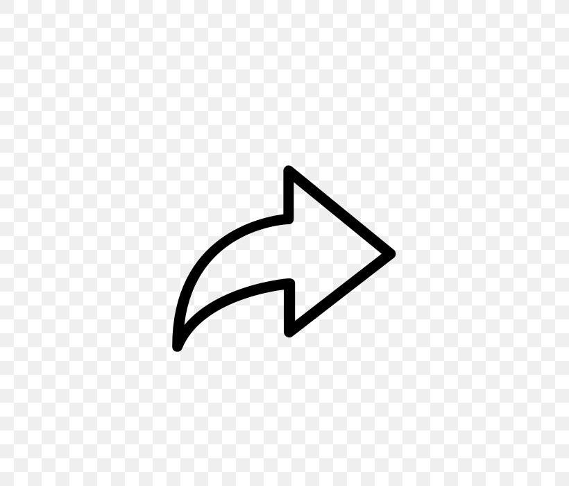 Arrow Symbol Share Icon, PNG, 700x700px, Symbol, Black, Black And White, Brand, Computer Software Download Free