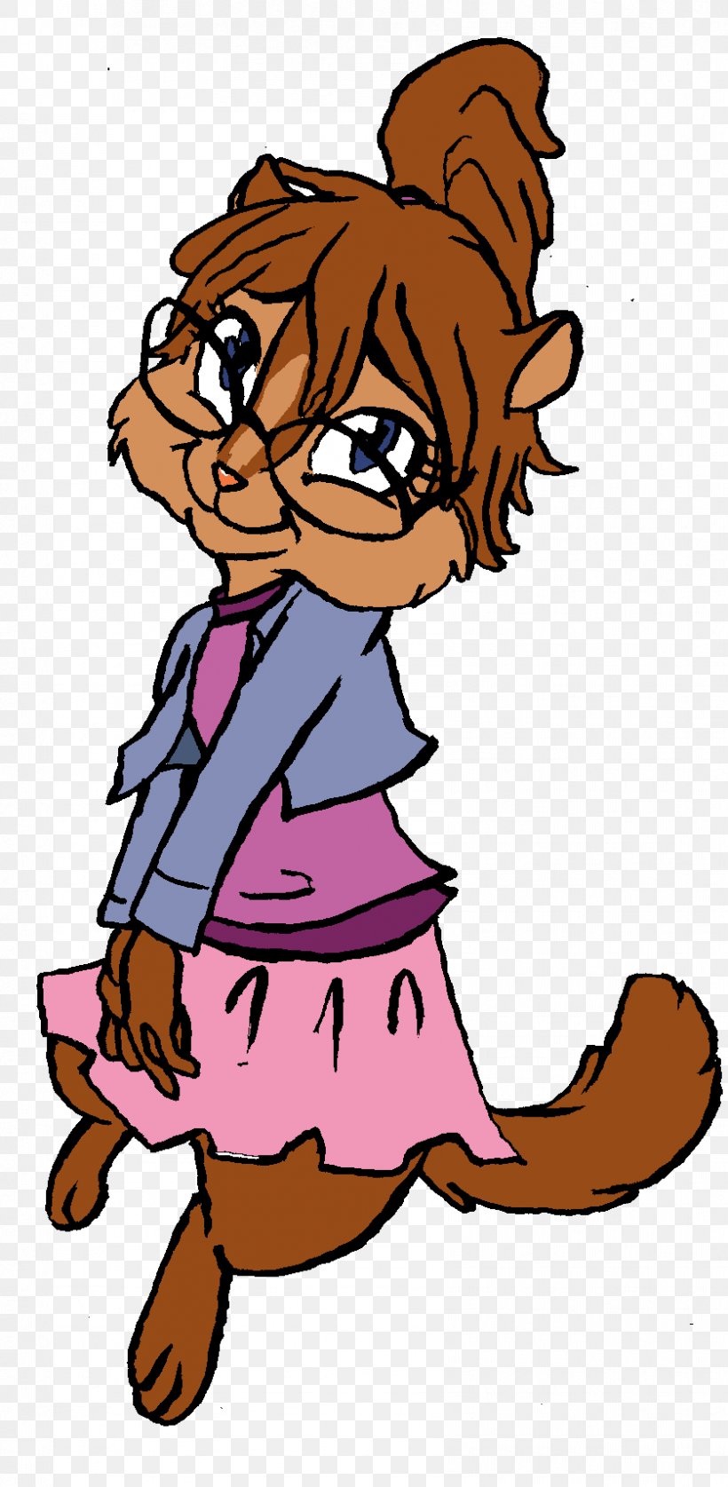 Jeanette Alvin And The Chipmunks The Chipettes Brittany, PNG, 838x1712px, Watercolor, Cartoon, Flower, Frame, Heart Download Free