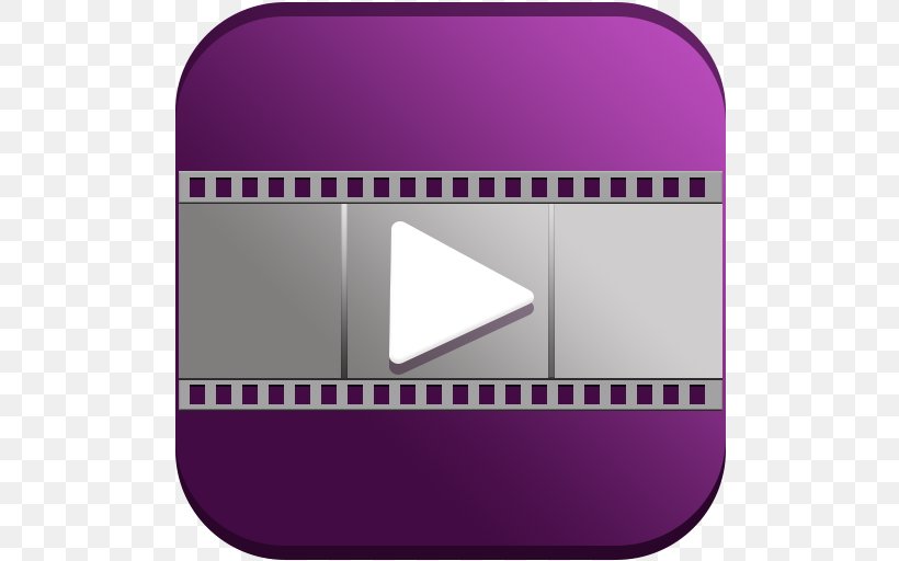 Video Player Download Android Google Play, PNG, 512x512px, Video Player, Android, Google Play, Magenta, Media Player Download Free