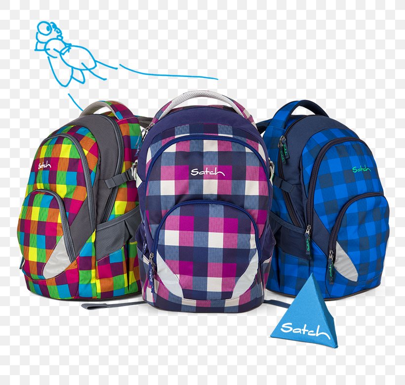 Bag Tartan Backpack 4YOU Basic Jampac Zaino 47 Cm Pineapples Plaid, PNG, 780x780px, Bag, Backpack, Berry, Luggage Bags, Magenta Download Free