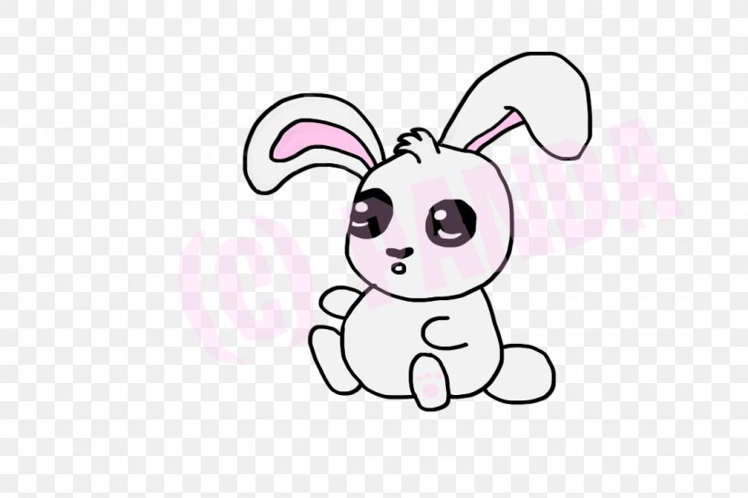 Domestic Rabbit Hare Easter Bunny Clip Art, PNG, 1080x720px, Watercolor, Cartoon, Flower, Frame, Heart Download Free