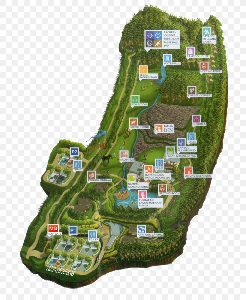 Dusun Bambu Bandung Map Tourist Attraction Hotel, PNG, 700x1000px, Bandung, Grass, Hotel, Land Lot, Leisure Download Free