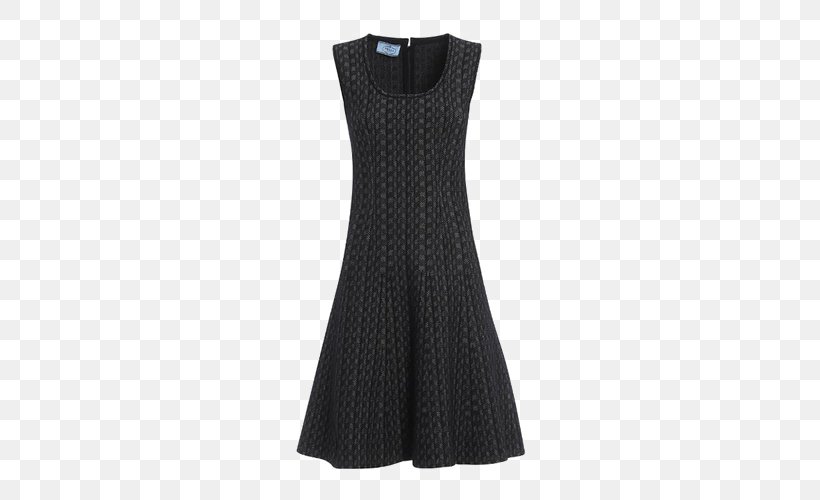 Little Black Dress Polka Dot Sleeve, PNG, 500x500px, Little Black Dress, Black, Cocktail Dress, Day Dress, Dress Download Free
