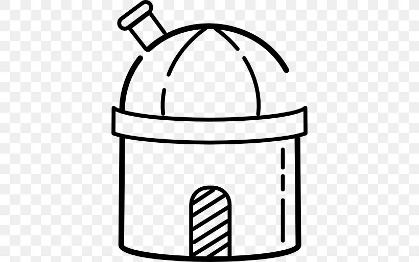 Drawing Observatory Coloring Book Clip Art, PNG, 512x512px, Drawing, Area, Astronomy, Black, Black And White Download Free
