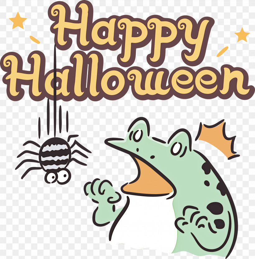 Happy Halloween, PNG, 2962x3000px, Happy Halloween, Beak, Birds, Cartoon, Ducks Download Free