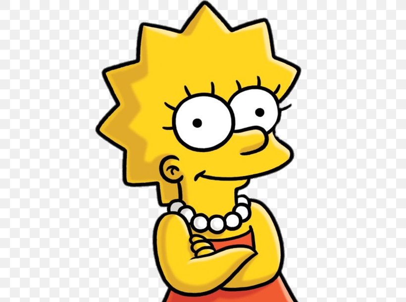 Lisa Simpson Bart Simpson Homer Simpson The Simpsons: Tapped Out Marge Simpson, PNG, 539x609px, Lisa Simpson, Area, Artwork, Bart Simpson, Beak Download Free