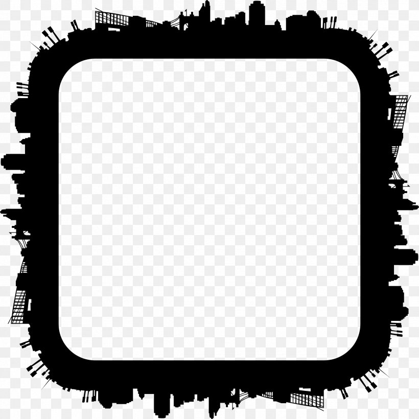 Picture Frames Clip Art, PNG, 2328x2328px, Picture Frames, Area, Artwork, Black, Black And White Download Free