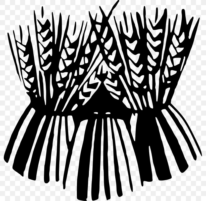 Sheaf Harvest Clip Art, PNG, 789x800px, Sheaf, Black, Black And White, Cereal, Drawing Download Free