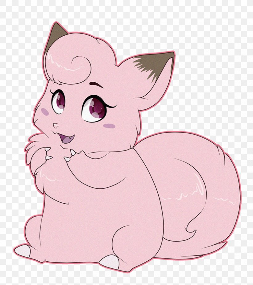 Clefairy Clefable Whiskers Cat Art, PNG, 841x949px, Clefairy, Animation, Art, Cartoon, Cat Download Free