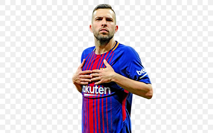 Jordi Alba FIFA 18 FIFA 15 FC Barcelona FIFA Mobile, PNG, 512x512px, Jordi Alba, Beard, Defender, Facial Hair, Fc Barcelona Download Free