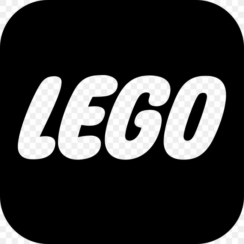 Lego Logo Lego Logo Toy, PNG, 980x980px, Logo, Area, Black, Black And White, Brand Download Free