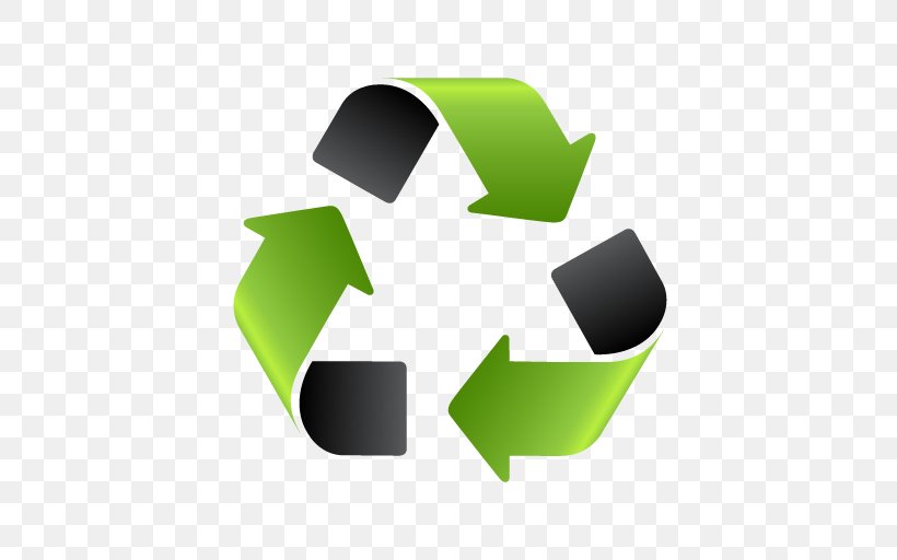 Recycling Symbol Plastic Reuse Green Waste, PNG, 512x512px, Recycling Symbol, Brand, Green, Green Waste, Logo Download Free