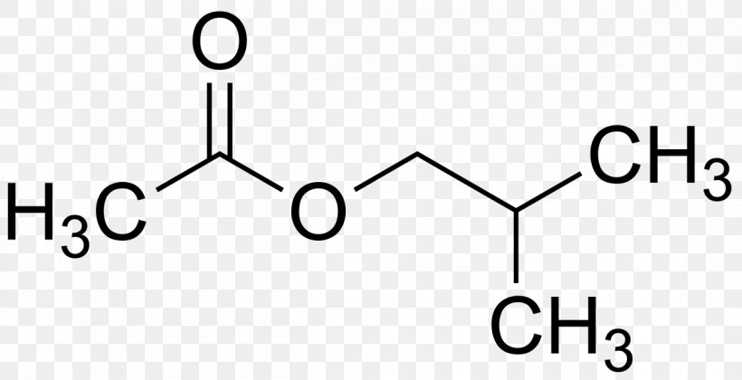 Isobutyl Acetate Butyl Group Ethyl Acetate, PNG, 1200x616px, Isobutyl Acetate, Acetate, Acetic Acid, Area, Black And White Download Free