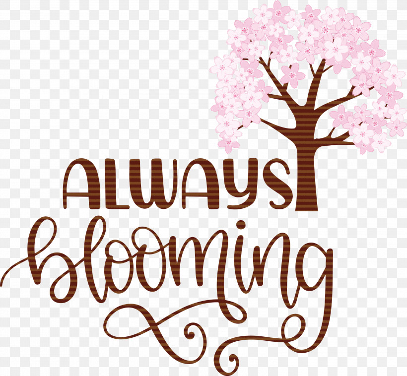 Always Blooming Spring Blooming, PNG, 3000x2776px, Spring, Blooming, Branching, Flower, Logo Download Free