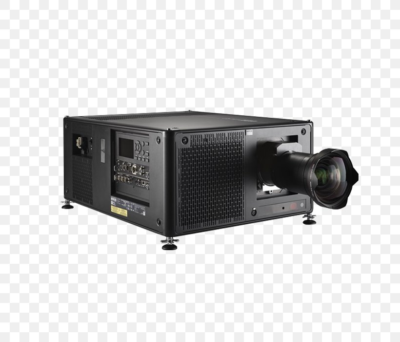 Multimedia Projectors Digital Light Processing Barco Laser Projector, PNG, 700x700px, 4k Resolution, Projector, Ansi Lumen, Audio Equipment, Barco Download Free