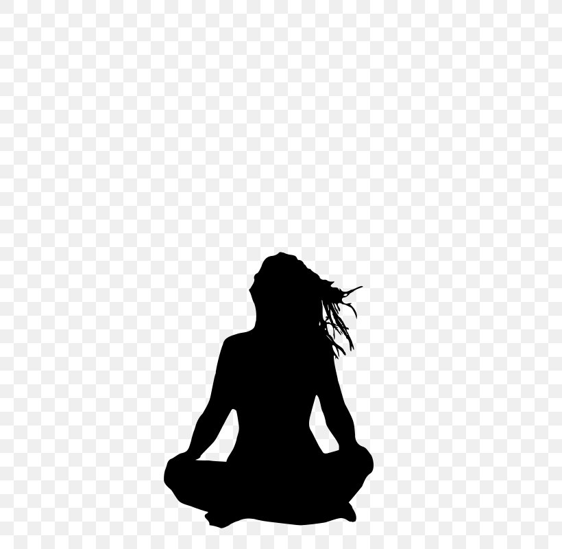 Silhouette Yoga Female Woman, PNG, 800x800px, Silhouette, Black, Black And White, Dance, Female Download Free