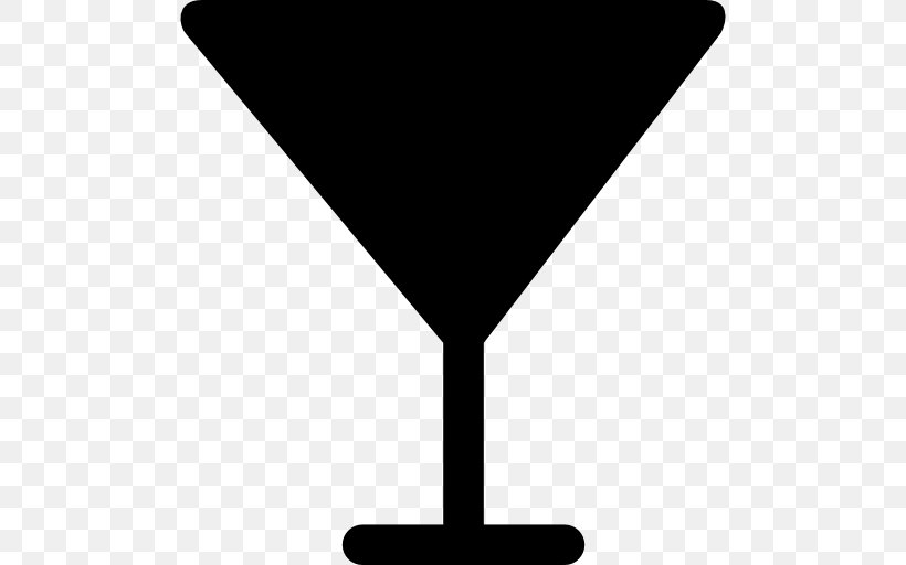 Cocktail Glass Silhouette, PNG, 512x512px, Cocktail Glass, Bar, Black And White, Bottle, Champagne Glass Download Free