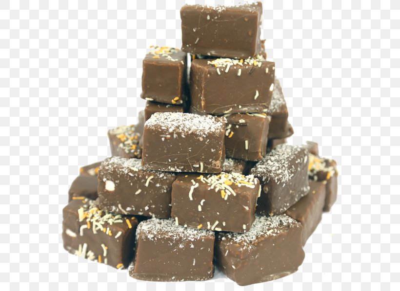 Fudge Praline Dominostein Chocolate Truffle Petit Four, PNG, 570x598px, Fudge, Chocolate, Chocolate Truffle, Confectionery, Dessert Download Free