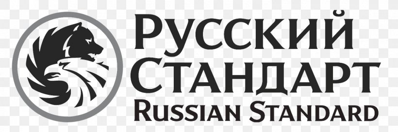 Russian Standard The New Russian Business Leaders Logo Brand Vodka, PNG, 1500x500px, Russian Standard, Area, Black And White, Brand, Logo Download Free