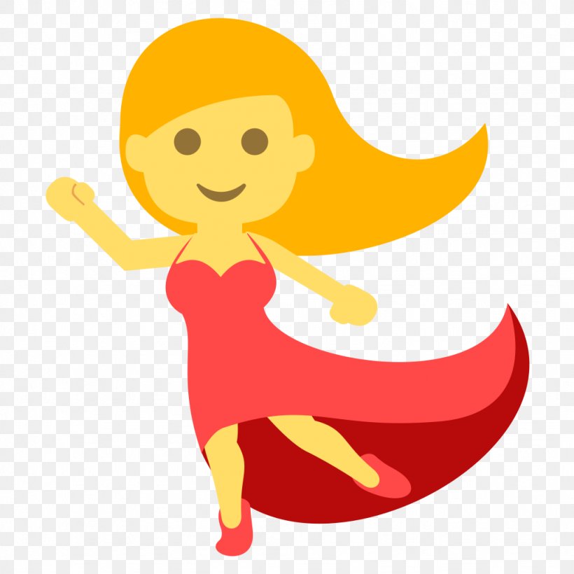 Dancing Emoji Dance Sticker Emoticon, PNG, 1024x1024px, Watercolor, Cartoon, Flower, Frame, Heart Download Free