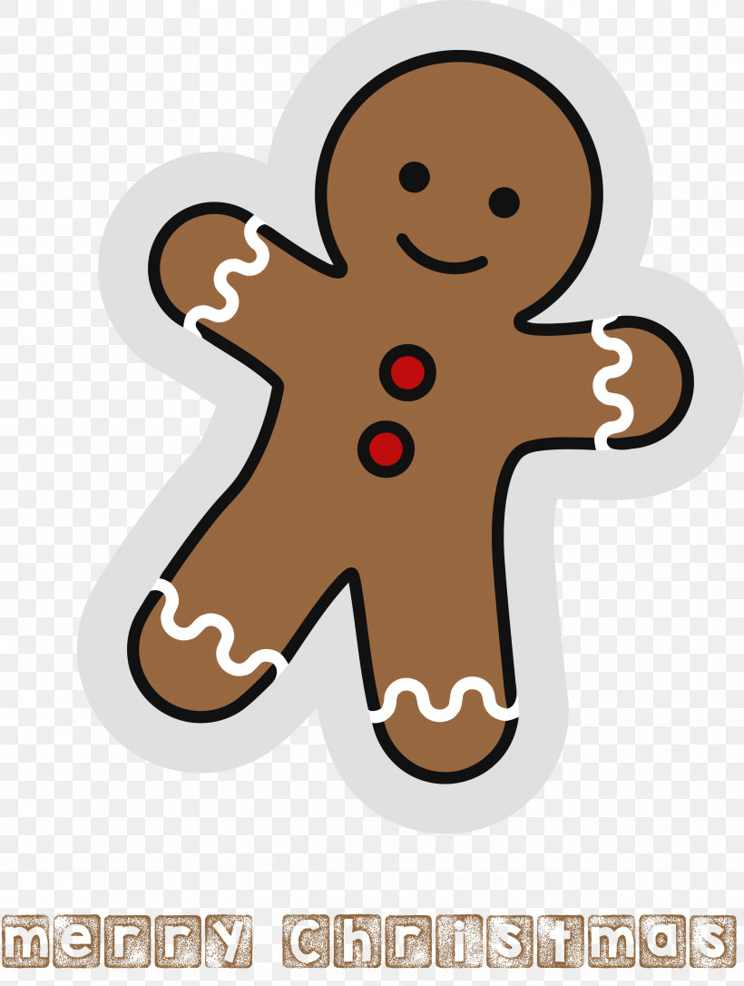 Gingerbread Christmas Ornament, PNG, 2265x3000px, Gingerbread, Cartoon, Christmas Ornament, Dessert, Food Download Free