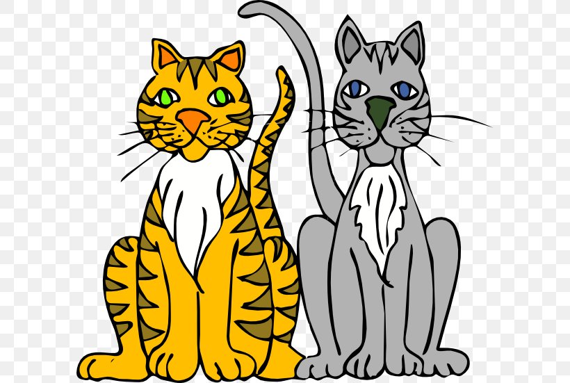 Persian Cat Kitten Cartoon Clip Art, PNG, 600x551px, Persian Cat, Alley Cat Rescue, Art, Artwork, Black And White Download Free