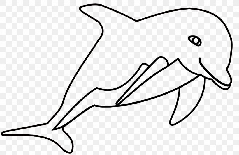 Dolphin Delphinus Desktop Wallpaper Clip Art, PNG, 1024x666px, Dolphin, Beak, Black And White, Cetacea, Coloring Book Download Free