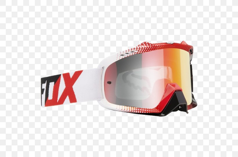 FOX Goggles Motocross Glasses Motorcycle, PNG, 540x540px, Goggles, Clothing, Eyewear, Fox Racing, Glasses Download Free