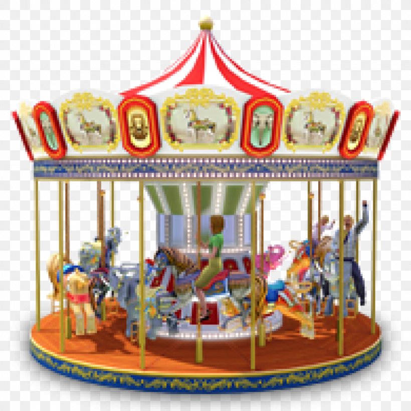 The Sims 3: World Adventures MySims Carousel, PNG, 1024x1024px, Sims 3 World Adventures, Amusement Park, Amusement Ride, Carousel, Collection Download Free
