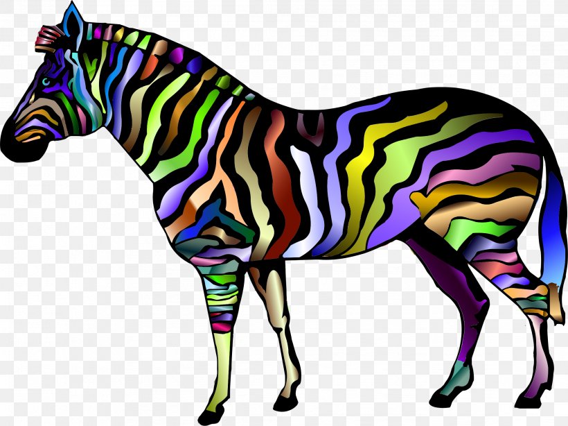 Zebra Clip Art, PNG, 2318x1738px, Zebra, Animal Figure, Bridle, Halter, Horse Download Free