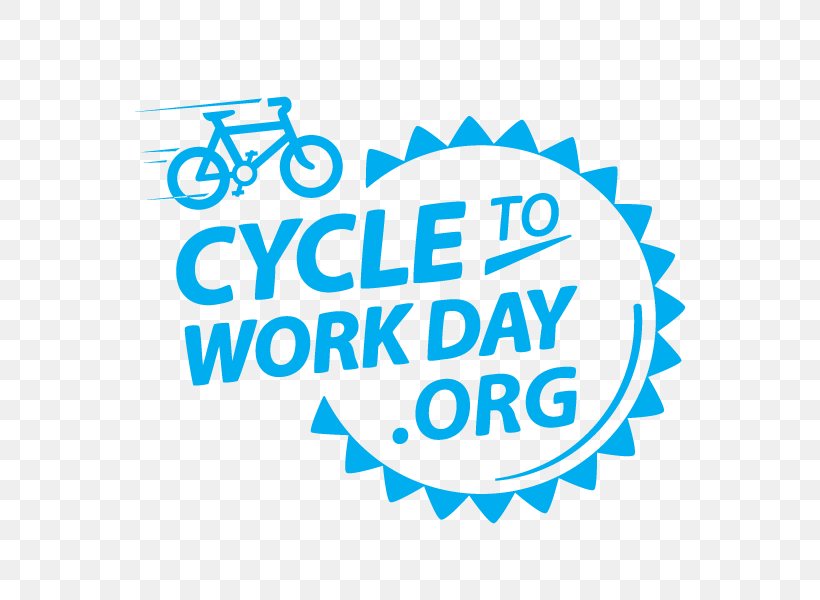 Bike-to-Work Day Cycling Bicycle Bike Week Cycle To Work Scheme, PNG, 600x600px, Biketowork Day, Area, Bicycle, Blue, Brand Download Free