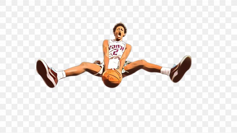 Jumping Ball Long Jump Basketball Player Muscle, PNG, 2664x1500px, Cartoon, Ball, Basketball Player, Exercise, Jumping Download Free