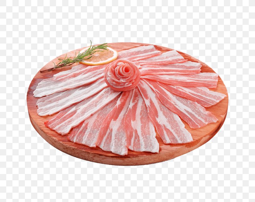 Lamb And Mutton Bacon Bayonne Ham Mortadella, PNG, 650x650px, Watercolor, Cartoon, Flower, Frame, Heart Download Free