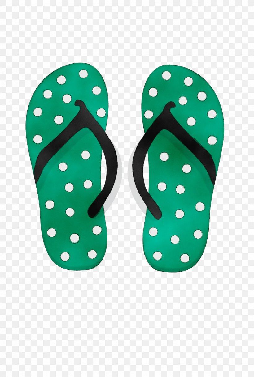 Polka Dot, PNG, 1043x1553px, Watercolor, Flipflops, Footwear, Green, Paint Download Free