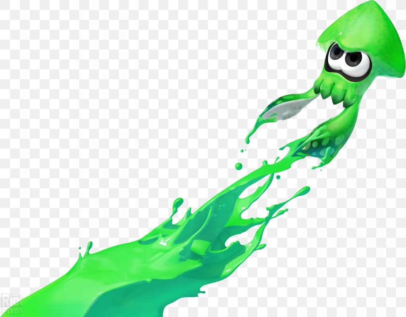 Splatoon 2 Squid As Food Octopus, PNG, 2764x2160px, Splatoon, Amiibo, Amphibian, Beak, Bird Download Free