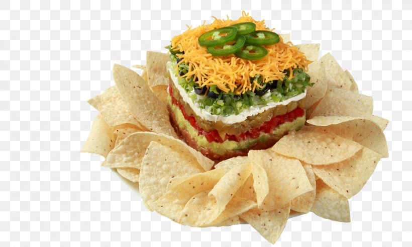 Vegetarian Cuisine Seven-layer Dip Chips And Dip Refried Beans Guacamole, PNG, 936x561px, Vegetarian Cuisine, Bean Dip, Chips And Dip, Corn Tortilla, Cuisine Download Free