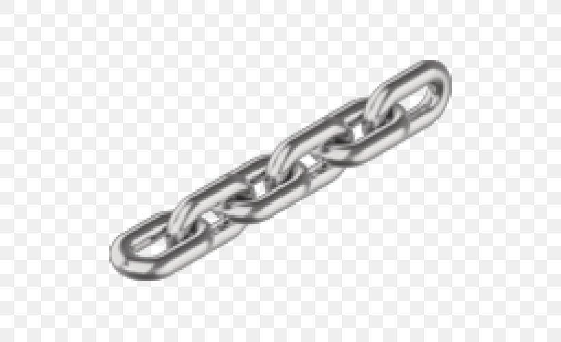 Chain Stainless Steel Chrome Plating Electrogalvanization, PNG, 500x500px, Chain, Anchor, Automotive Exterior, Chrome Plating, Chromium Download Free