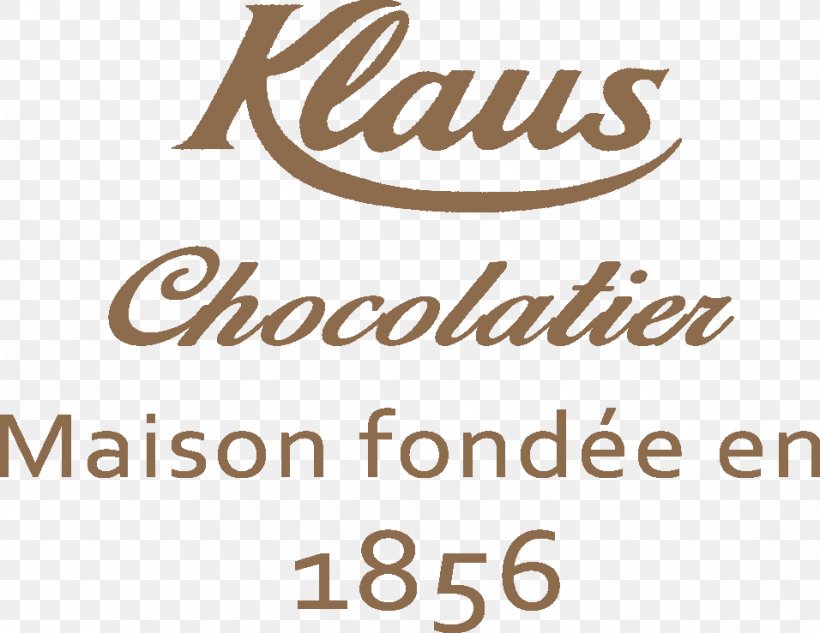 Chocolats Klaus Logo France Confectionery Chocolate, PNG, 956x739px, Logo, Area, Brand, Calligraphy, Caramel Download Free