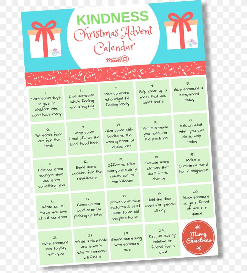 Christmas Advent Calendars Random Act Of Kindness, PNG, 682x906px, Christmas, Advent, Advent Calendars, Advertising, Calendar Download Free