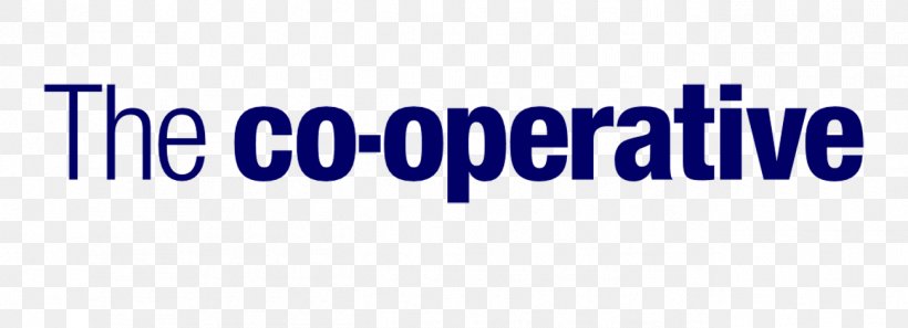 Cooperative The Co-operative Group Co-op Food The Co-operative Bank Business, PNG, 1299x472px, Cooperative, Area, Blue, Brand, Business Download Free