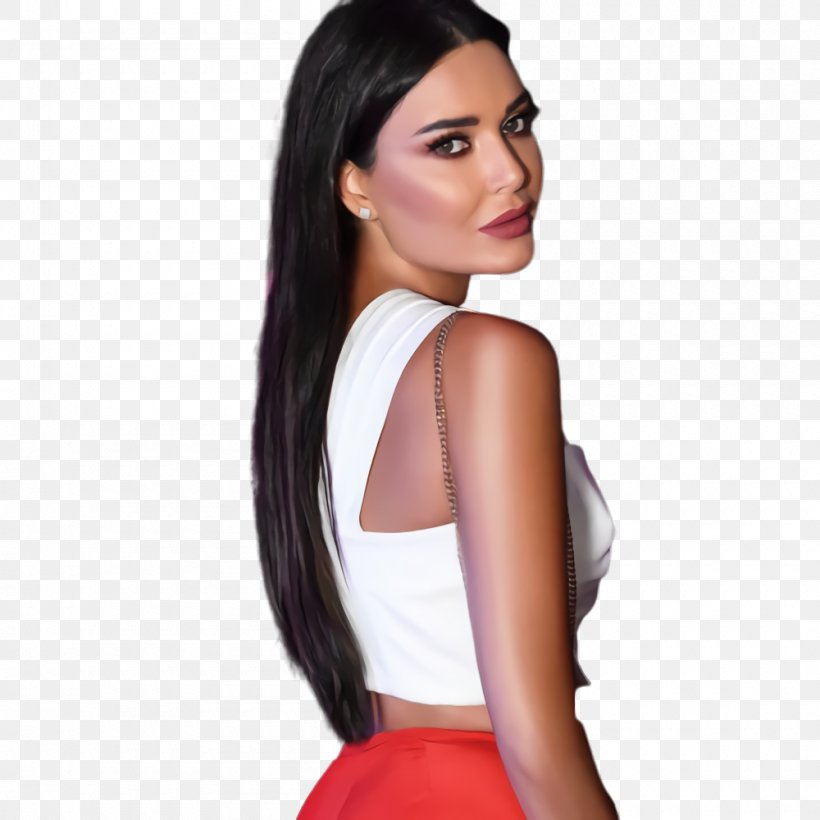 Cyrine Abdelnour Al Hayba Black Hair Beirut Model, PNG, 1000x1000px, Cyrine Abdelnour, Beige, Beirut, Black Hair, Brown Hair Download Free