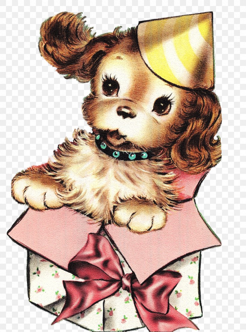 Puppy Love Dog Doll Illustration, PNG, 1184x1600px, Watercolor, Cartoon, Flower, Frame, Heart Download Free