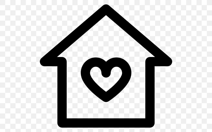 Font, PNG, 512x512px, Building, Area, Black And White, Heart, House Download Free