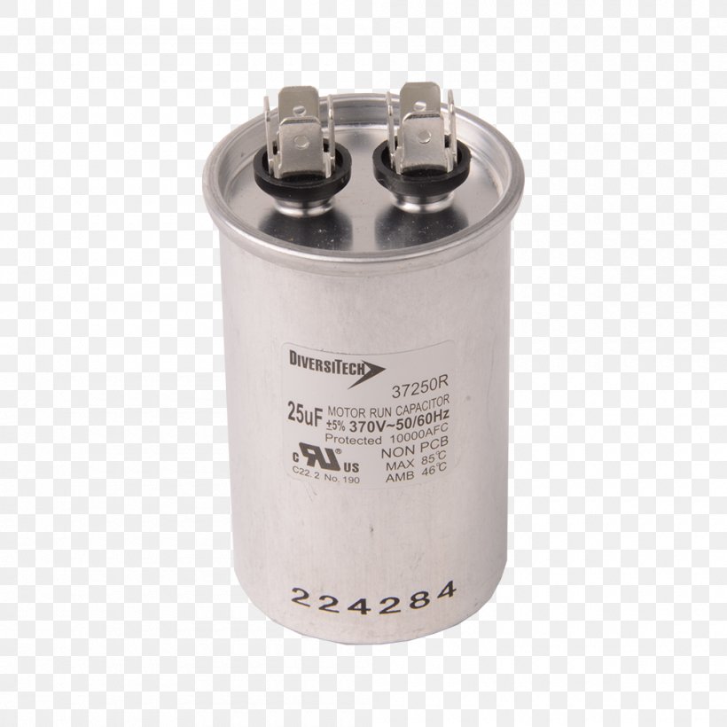 Motor Capacitor Electronic Circuit Electronic Component Capacitance, PNG, 1000x1000px, Capacitor, Capacitance, Circuit Component, Electric Motor, Electrical Network Download Free
