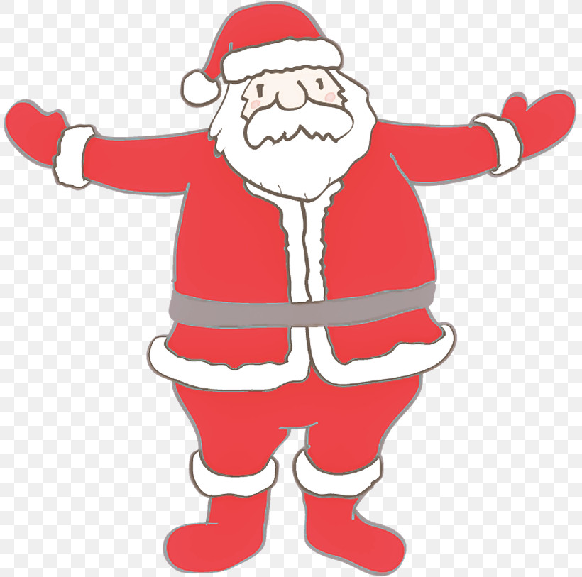 Santa Claus, PNG, 807x813px, Santa Claus, Cartoon, Christmas, Finger, Thumb Download Free