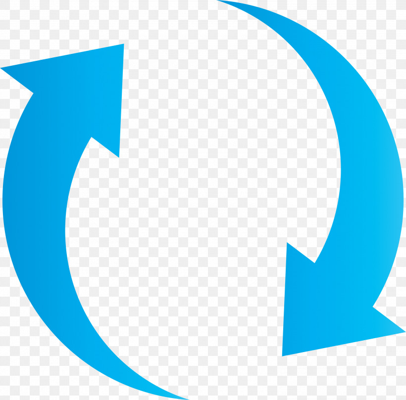 Reload Arrow, PNG, 3000x2960px, Reload Arrow, Aqua, Arrow, Azure, Circle Download Free